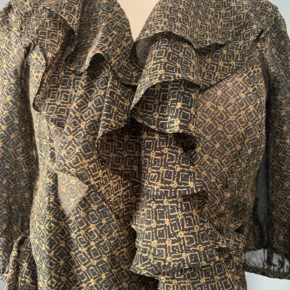 Ralph Lauren Women's Wrap Blouse - Picture 2 of 8